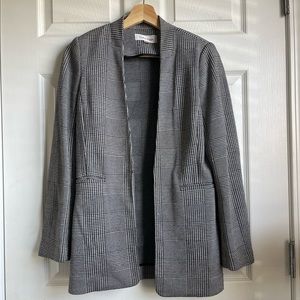 Calvin Klein Houndstooth Blazer